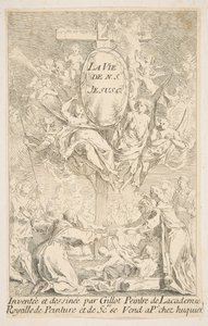 シリーズ The Life of Christ.nd の口絵。 クリエイター：クロード・ジロ、ジャック・ガブリエル・ユキエ。