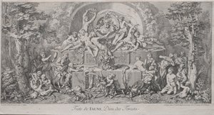 四つの祭り：ファウネの祭り 作： Claude Gillot