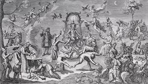 魔女の安息日 作： Claude Gillot