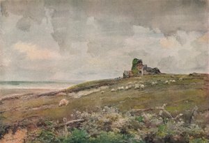 サフォークの古い遺跡、c1915 作： Claude Hayes