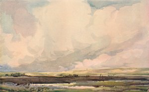 ダニッチの近く、サフォーク、c1910 作： Claude Hayes