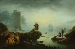 朝 作： Claude Joseph Vernet