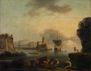  作： Claude Joseph Vernet