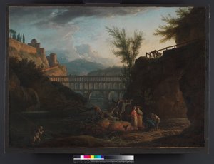 正午、1760 作： Claude Joseph Vernet