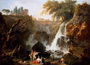 チボリのカスケード 作： Claude Joseph Vernet