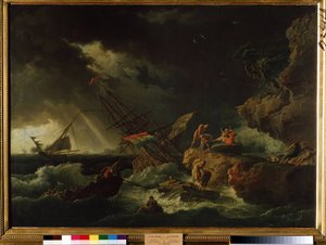 不明な画像 作： Claude Joseph Vernet