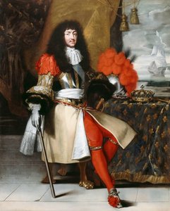 フランス国王ルイ14世1638〜1715 作： Claude Lefebvre