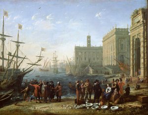 ハーバーシーン 作： Claude Lorrain