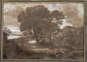 風景 作： Claude Lorrain