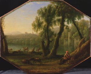 横向き 作： Claude Lorrain
