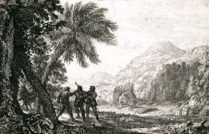 ブリガンドのある風景 作： Claude Lorrain