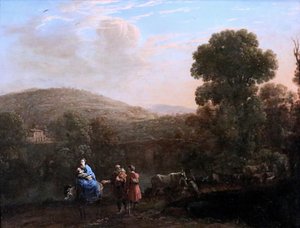 ロラン - エジプトへの旅。エジプトへの飛行 1640年ストラスブール