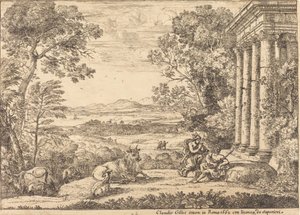 Mercury and Argus (マーキュリーとアーガス) 作： Claude Lorrain
