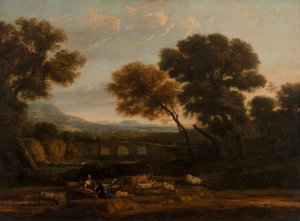 田園風景 作： Claude Lorrain