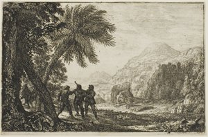 山賊の情景 作： Claude Lorrain
