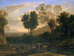 日の出、1644-47年頃 作： Claude Lorrain