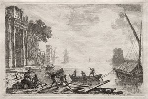 日の入り 作： Claude Lorrain