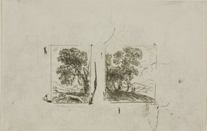 二つの風景 作： Claude Lorrain