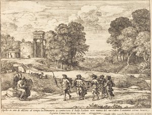 時間、アポロ、そして季節 作： Claude Lorrain