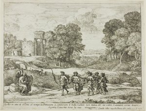 時間とアポロと季節 作： Claude Lorrain
