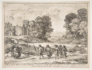 時間、アポロと季節、1662。 作： Claude Lorrain