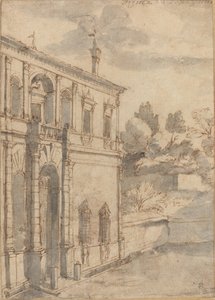 教皇ユリウスの別荘 作： Claude Lorrain