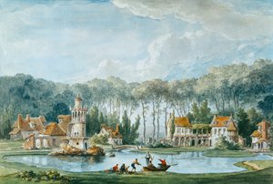 アモー、プチトリアノン、1786年