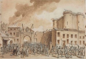 1789年7月14日のバスティーユの嵐。