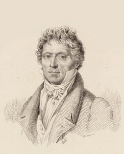 作曲家アントン・レイハの肖像 1770-1836, 1837. 作： Claude Marie François Dien
