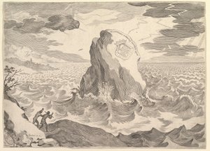 遠洋の異端に対する寓話遠洋の異端と...の紋章に対する寓話 作： Claude Mellan