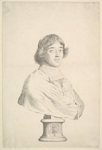 エマニュエルテオドースドゥラトゥールドーベルニュ、ダックダルブレと枢機卿ドブイヨン、1673年。 作： Claude Mellan