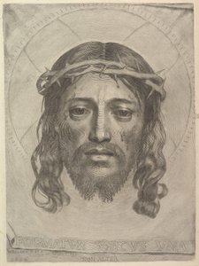 聖ベロニカ布のキリストの顔、1649年。