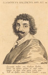 ジャン＝ルイ・ゲズ・ド・バルザック 作： Claude Mellan