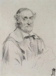 ニコラ・クロード・ファブリ・デ・ペイレスの肖像1580-1637、1636-1637 作： Claude Mellan