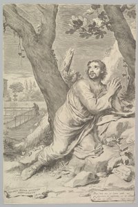 セントオーガスティン、1660年。 作： Claude Mellan