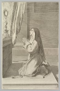 セントクレア、1667年。 作： Claude Mellan