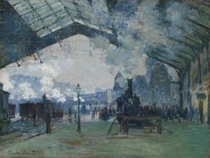 ノルマンディー・トレインの到着、サン＝ラザール駅