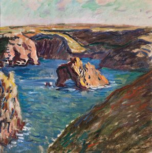 ベル＝イル、1886 作： Claude Monet