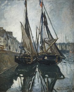 ボート 作： Claude Monet