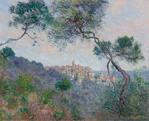 イタリア、ボルディゲーラ 作： Claude Monet