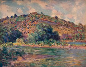 セーヌ河岸、c1860-1923、1903 作： Claude Monet