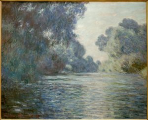 ジヴェルニー近くのセーヌ川の腕（Arm der Seine bei Giverny） 作： Claude Monet