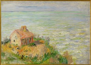 税関、午後の効果 作： Claude Monet