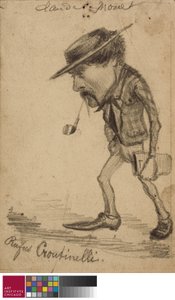 アンリ・カシネッリの風刺画 作： Claude Monet