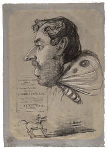 ジュール・ディディエの風刺画 作： Claude Monet