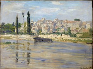 Carrieres-Saint-Denis - 1872年。油彩・キャンバス 作： Claude Monet
