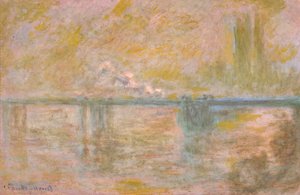 ロンドンのチャリングクロス橋、1902年頃（キャンバスに油彩）