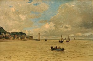 オンフルール灯台 作： Claude Monet