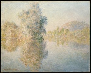 ジヴェルニーでのセーヌ川の早朝、1893年 作： Claude Monet