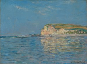ディエップ近くのプールビルでの干潮。 1882 作： Claude Monet